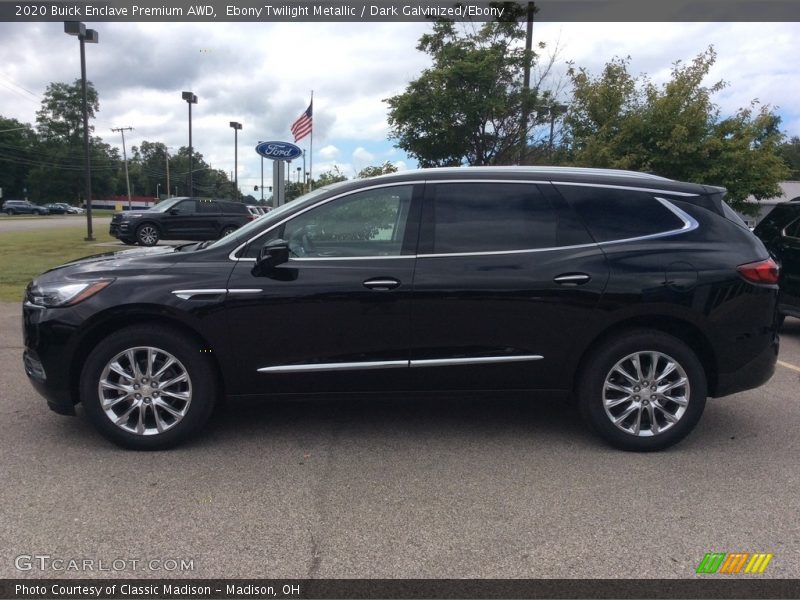 Ebony Twilight Metallic / Dark Galvinized/Ebony 2020 Buick Enclave Premium AWD