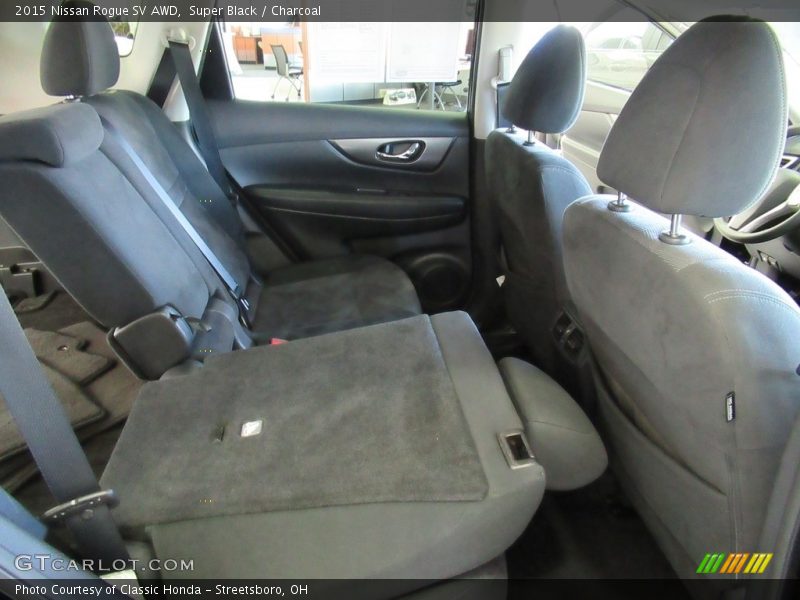 Super Black / Charcoal 2015 Nissan Rogue SV AWD