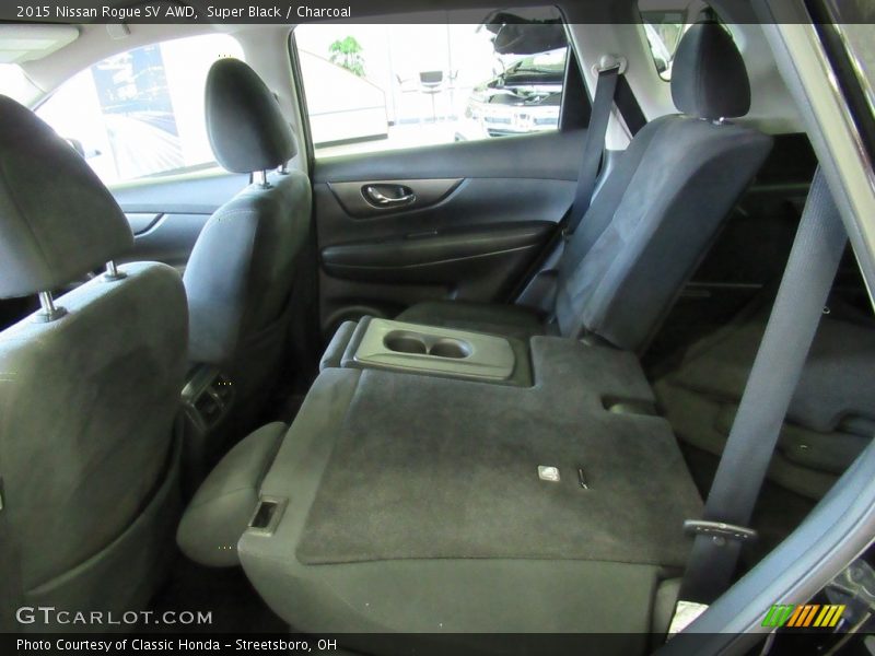 Super Black / Charcoal 2015 Nissan Rogue SV AWD