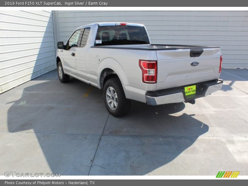 Ingot Silver / Earth Gray 2019 Ford F150 XLT SuperCab