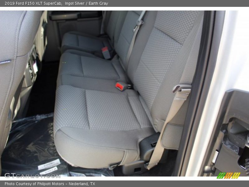 Ingot Silver / Earth Gray 2019 Ford F150 XLT SuperCab