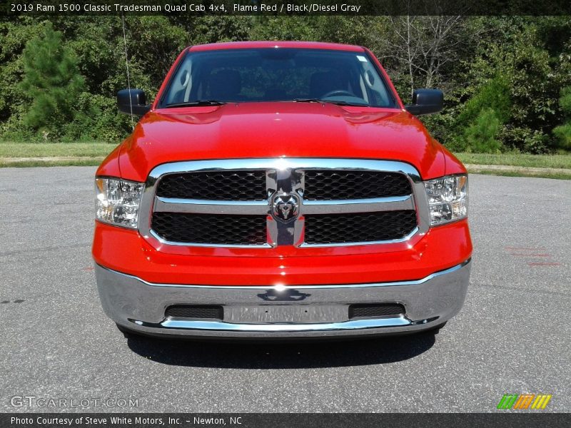 Flame Red / Black/Diesel Gray 2019 Ram 1500 Classic Tradesman Quad Cab 4x4