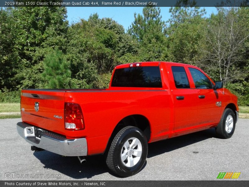 Flame Red / Black/Diesel Gray 2019 Ram 1500 Classic Tradesman Quad Cab 4x4