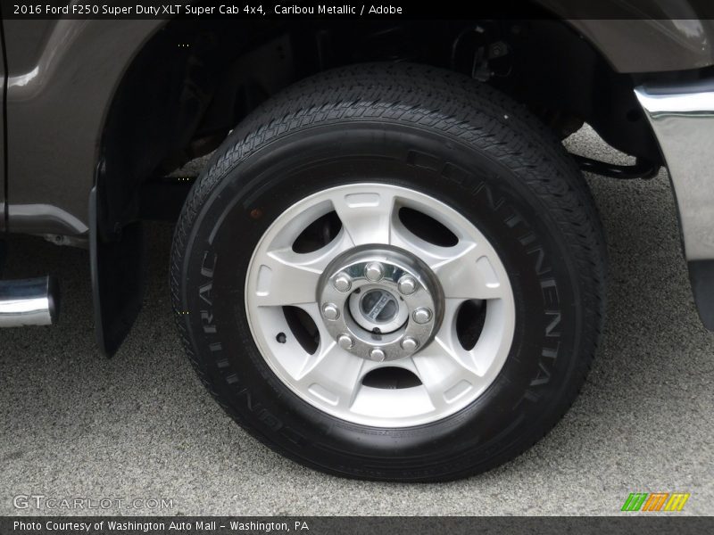 Caribou Metallic / Adobe 2016 Ford F250 Super Duty XLT Super Cab 4x4