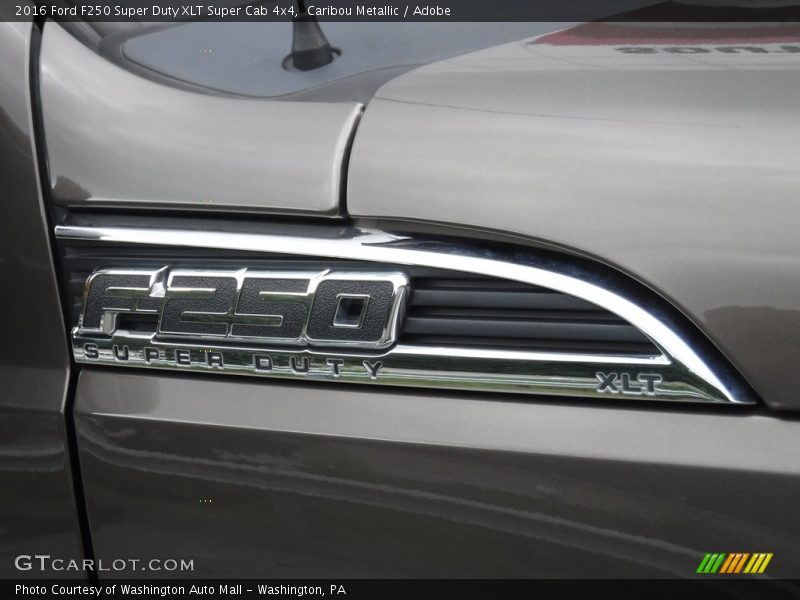 Caribou Metallic / Adobe 2016 Ford F250 Super Duty XLT Super Cab 4x4