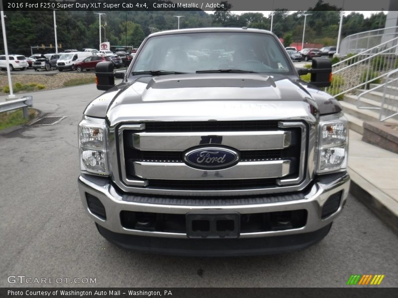 Caribou Metallic / Adobe 2016 Ford F250 Super Duty XLT Super Cab 4x4