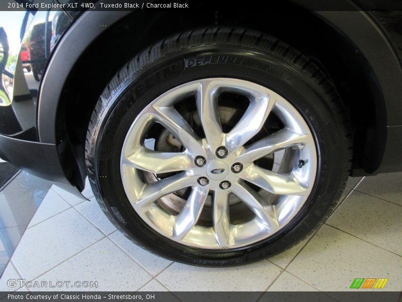 Tuxedo Black / Charcoal Black 2014 Ford Explorer XLT 4WD