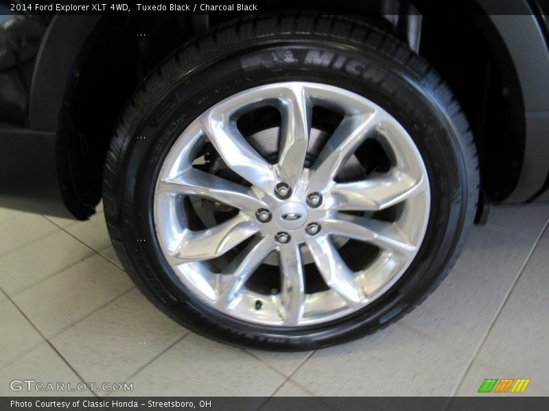 Tuxedo Black / Charcoal Black 2014 Ford Explorer XLT 4WD
