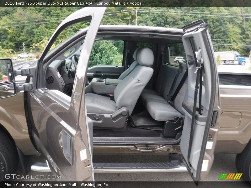 Caribou Metallic / Adobe 2016 Ford F250 Super Duty XLT Super Cab 4x4