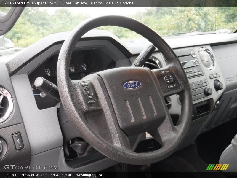 Caribou Metallic / Adobe 2016 Ford F250 Super Duty XLT Super Cab 4x4