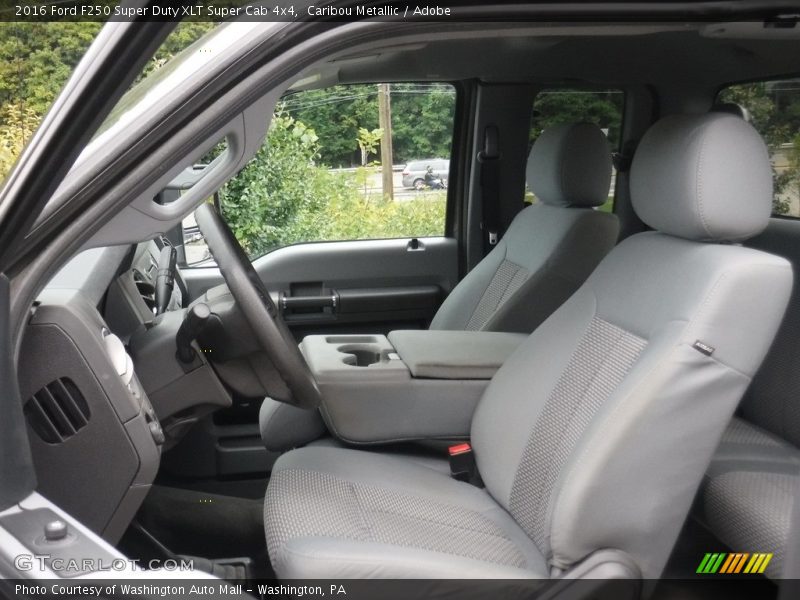 Caribou Metallic / Adobe 2016 Ford F250 Super Duty XLT Super Cab 4x4