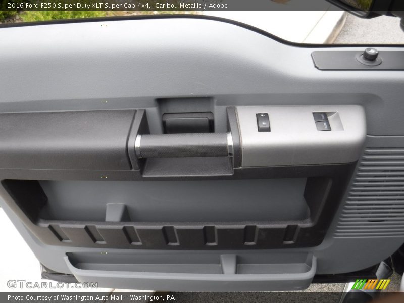Caribou Metallic / Adobe 2016 Ford F250 Super Duty XLT Super Cab 4x4
