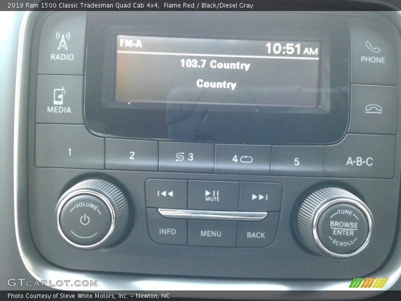 Flame Red / Black/Diesel Gray 2019 Ram 1500 Classic Tradesman Quad Cab 4x4