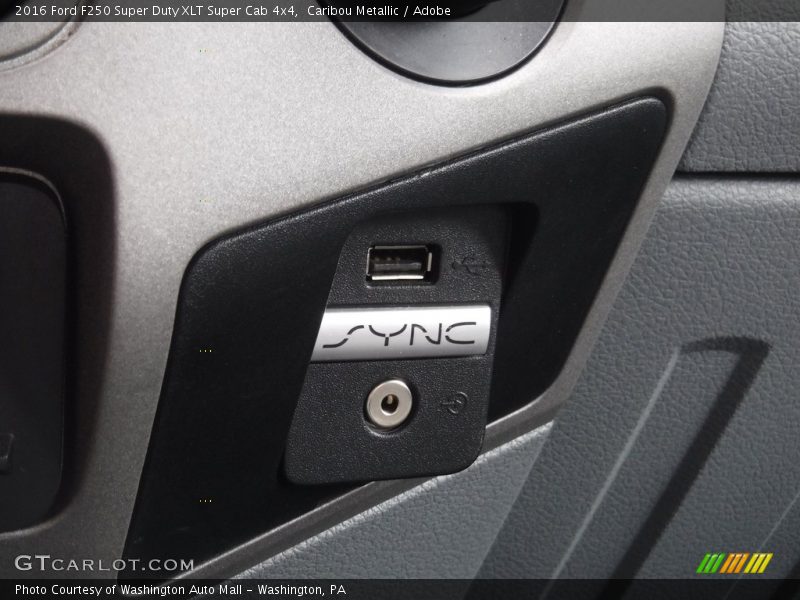 Caribou Metallic / Adobe 2016 Ford F250 Super Duty XLT Super Cab 4x4