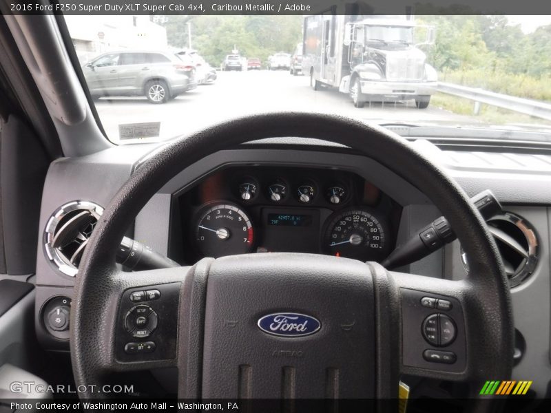 Caribou Metallic / Adobe 2016 Ford F250 Super Duty XLT Super Cab 4x4