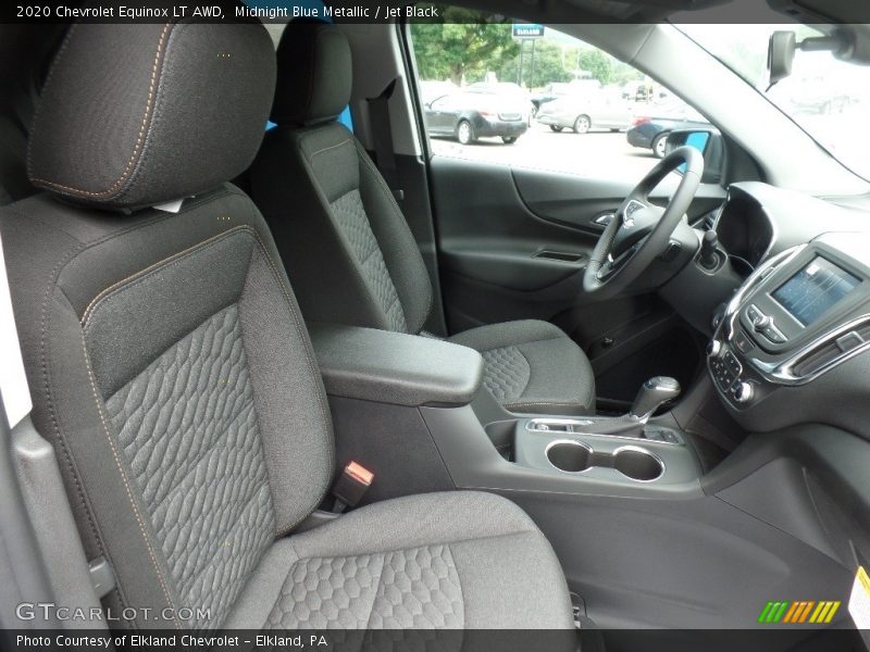 Midnight Blue Metallic / Jet Black 2020 Chevrolet Equinox LT AWD