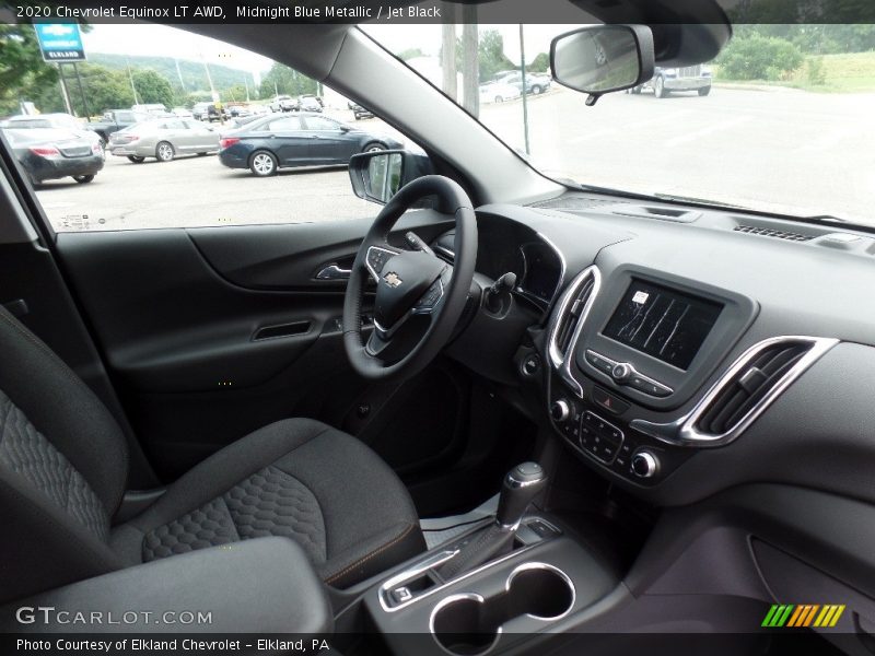 Midnight Blue Metallic / Jet Black 2020 Chevrolet Equinox LT AWD