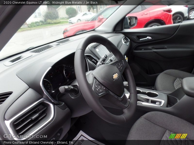 Midnight Blue Metallic / Jet Black 2020 Chevrolet Equinox LT AWD