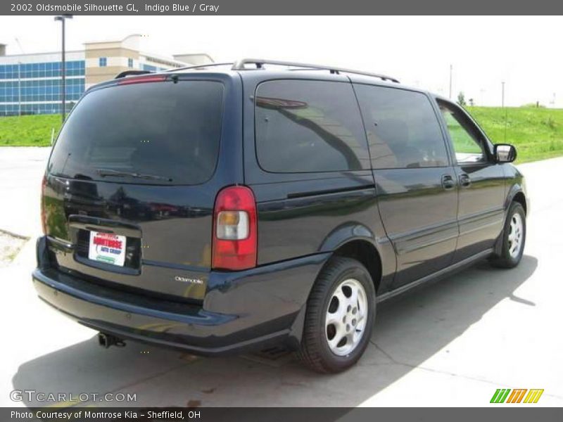 Indigo Blue / Gray 2002 Oldsmobile Silhouette GL