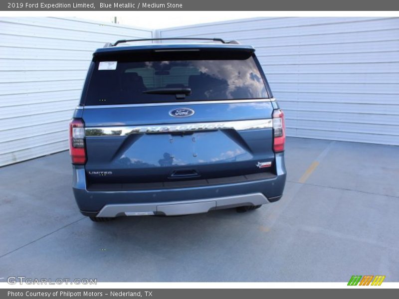 Blue Metallic / Medium Stone 2019 Ford Expedition Limited