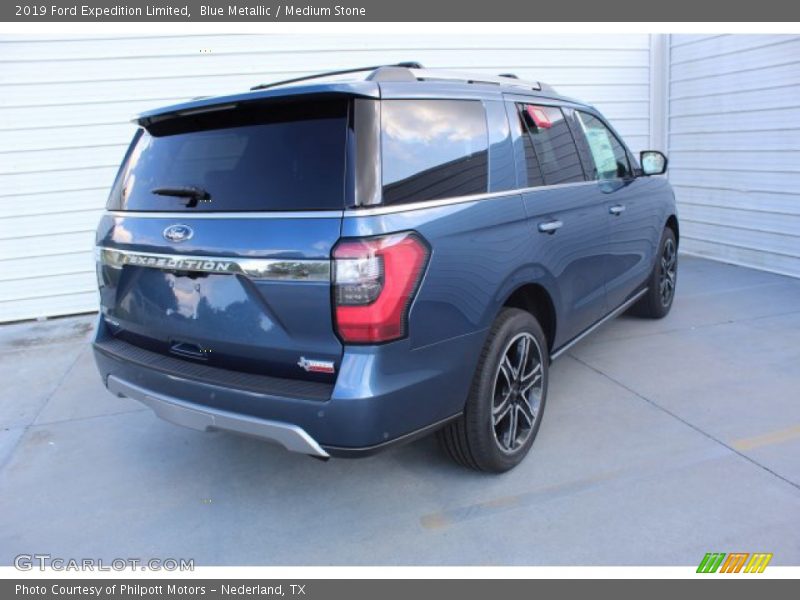 Blue Metallic / Medium Stone 2019 Ford Expedition Limited