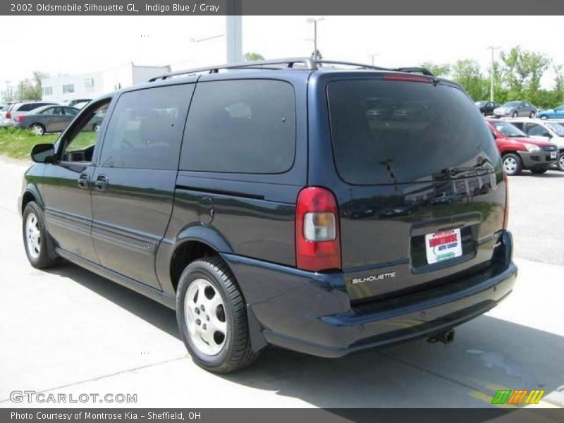 Indigo Blue / Gray 2002 Oldsmobile Silhouette GL