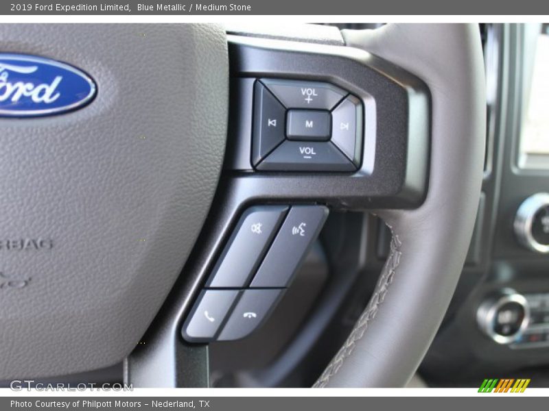 Blue Metallic / Medium Stone 2019 Ford Expedition Limited