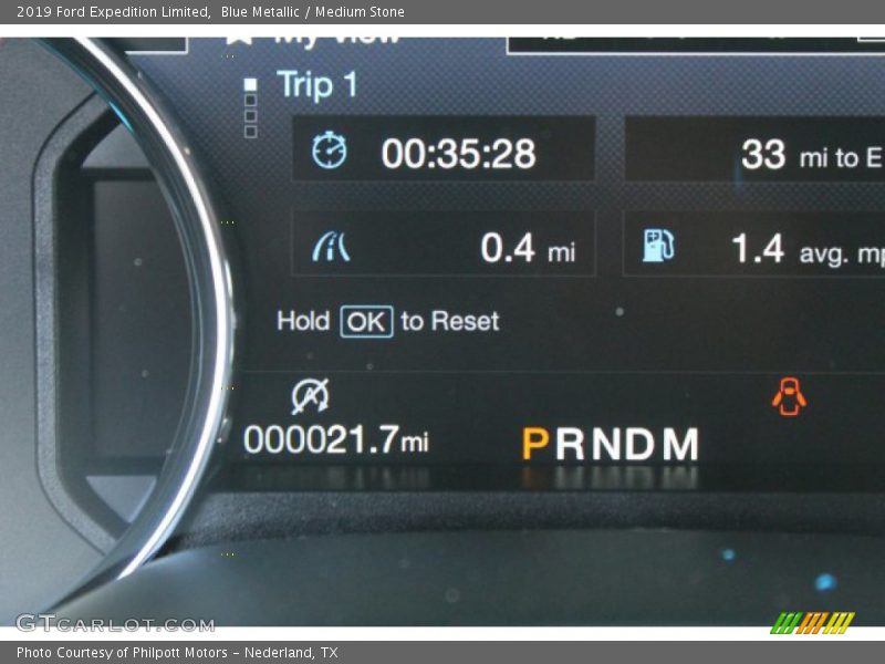 Blue Metallic / Medium Stone 2019 Ford Expedition Limited