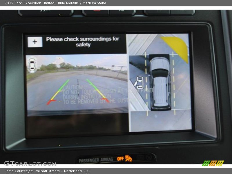 Blue Metallic / Medium Stone 2019 Ford Expedition Limited