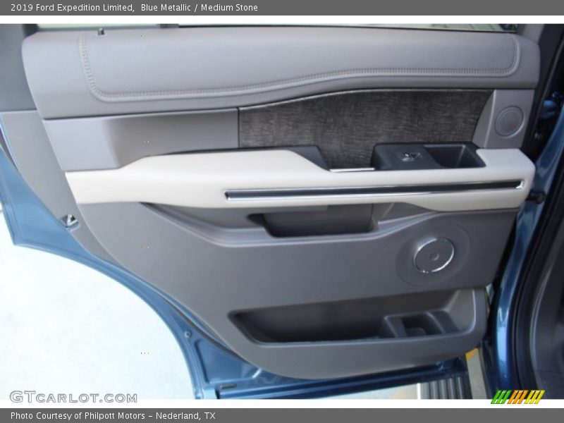 Blue Metallic / Medium Stone 2019 Ford Expedition Limited