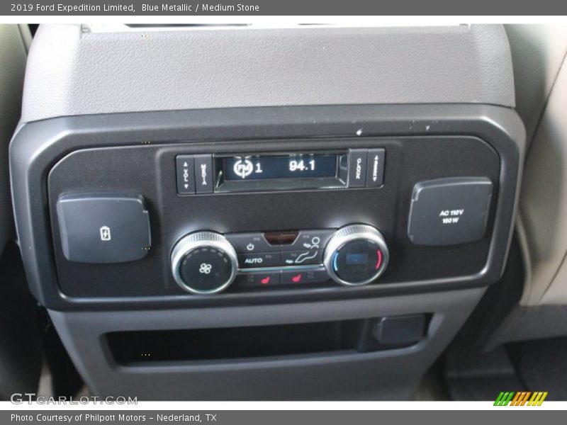 Blue Metallic / Medium Stone 2019 Ford Expedition Limited