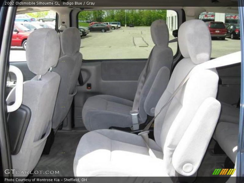 Indigo Blue / Gray 2002 Oldsmobile Silhouette GL