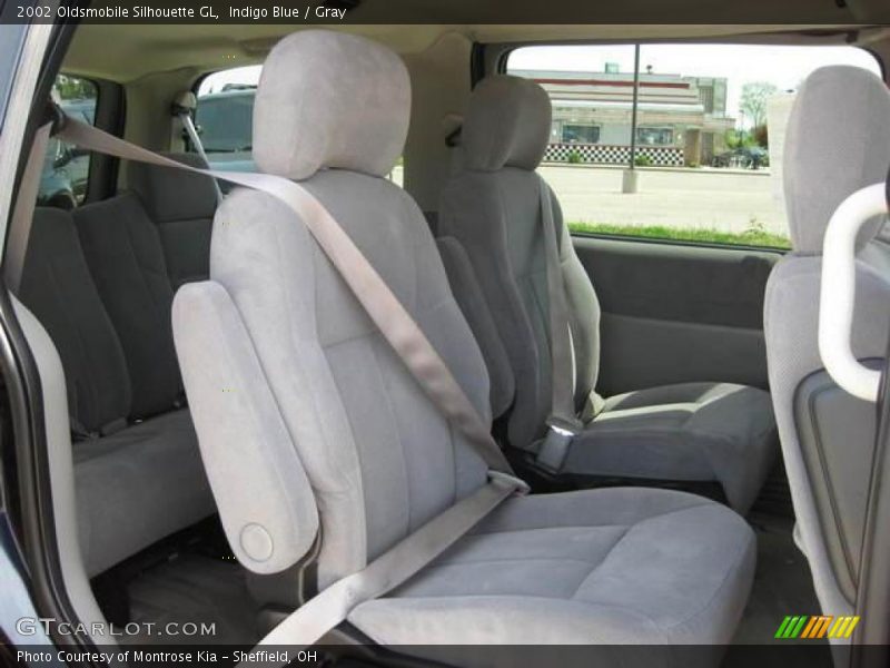 Indigo Blue / Gray 2002 Oldsmobile Silhouette GL