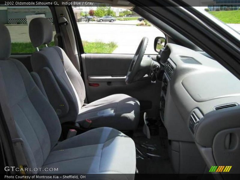 Indigo Blue / Gray 2002 Oldsmobile Silhouette GL