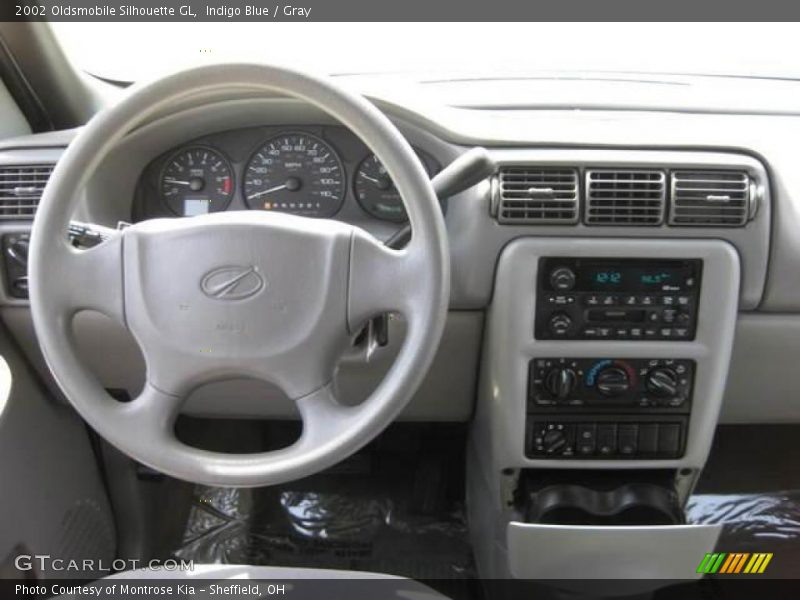 Indigo Blue / Gray 2002 Oldsmobile Silhouette GL