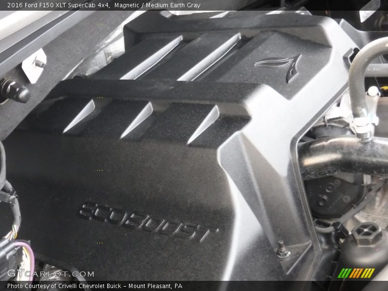 Magnetic / Medium Earth Gray 2016 Ford F150 XLT SuperCab 4x4