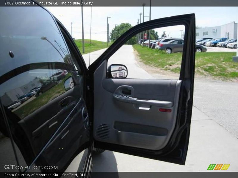 Indigo Blue / Gray 2002 Oldsmobile Silhouette GL