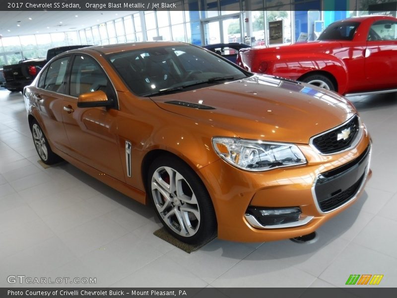 Front 3/4 View of 2017 SS Sedan