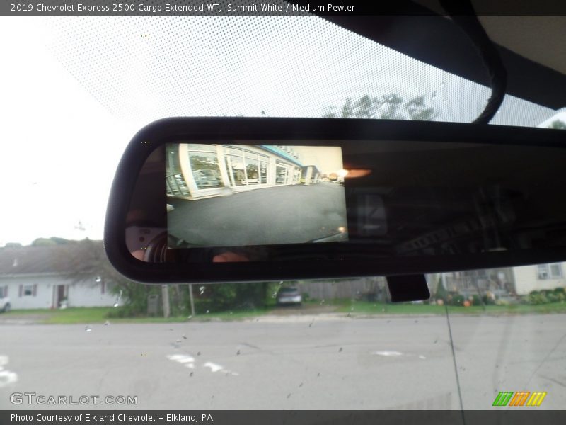 Summit White / Medium Pewter 2019 Chevrolet Express 2500 Cargo Extended WT