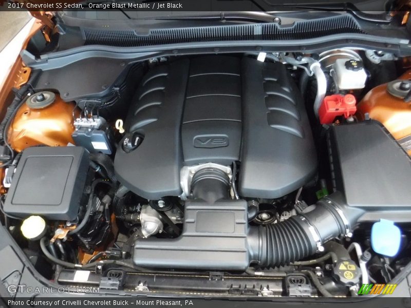  2017 SS Sedan Engine - 6.2 Liter OHV 16-Valve LS3 V8