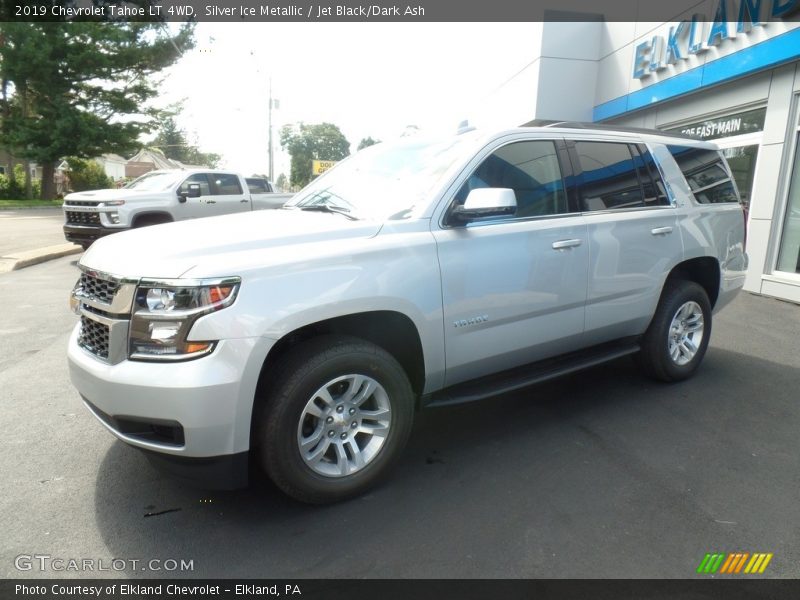 Silver Ice Metallic / Jet Black/Dark Ash 2019 Chevrolet Tahoe LT 4WD