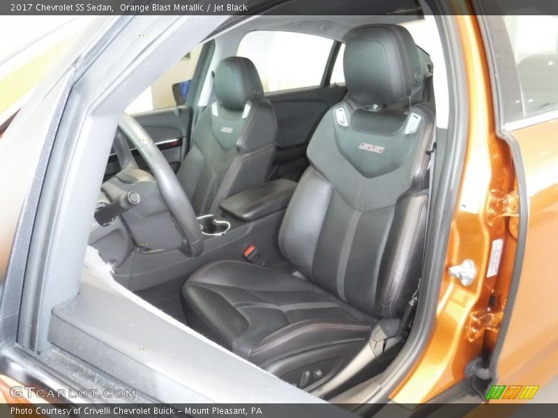 Front Seat of 2017 SS Sedan