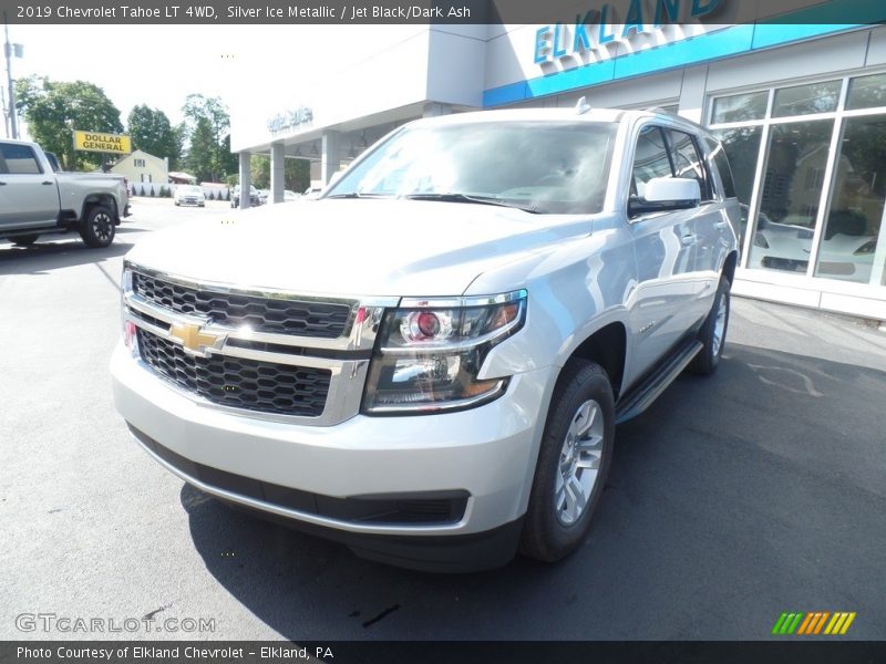 Silver Ice Metallic / Jet Black/Dark Ash 2019 Chevrolet Tahoe LT 4WD