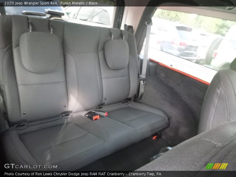 Rear Seat of 2020 Wrangler Sport 4x4