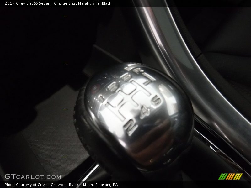  2017 SS Sedan 6 Speed Manual Shifter
