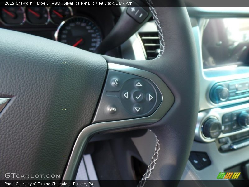 Silver Ice Metallic / Jet Black/Dark Ash 2019 Chevrolet Tahoe LT 4WD