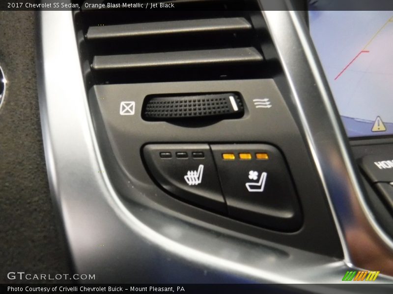 Controls of 2017 SS Sedan