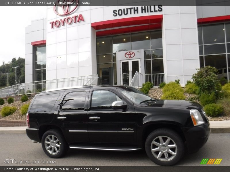 Onyx Black / Ebony 2013 GMC Yukon Denali AWD