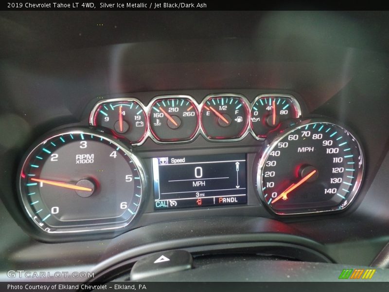 Silver Ice Metallic / Jet Black/Dark Ash 2019 Chevrolet Tahoe LT 4WD