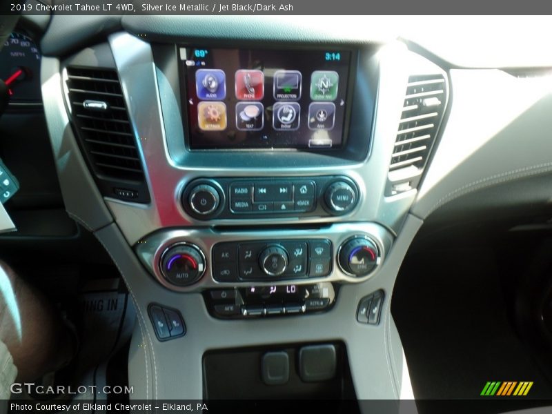 Silver Ice Metallic / Jet Black/Dark Ash 2019 Chevrolet Tahoe LT 4WD